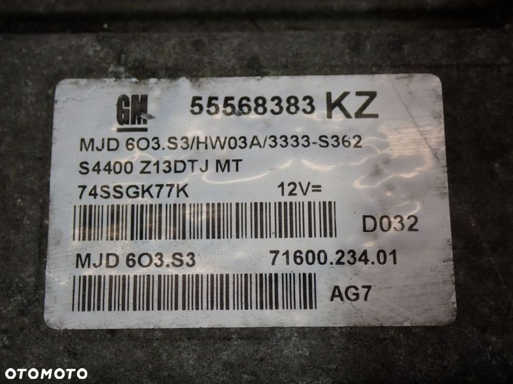 OPEL CORSA D 1.3CDTI KOMPUTER SILNIKA 55568383 - 6