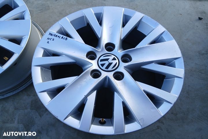 Janta aliaj 16 5K0601025AL  6.5JX16H2 ET50 5K0601025AL  6.5JX16H2 ET5 - 2