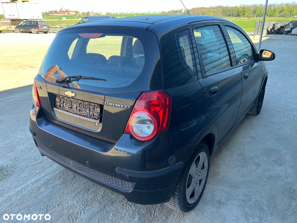 Chevrolet Aveo II hatchback części maska zderzak klapa błotnik lampy pas drzwi fotele - 5