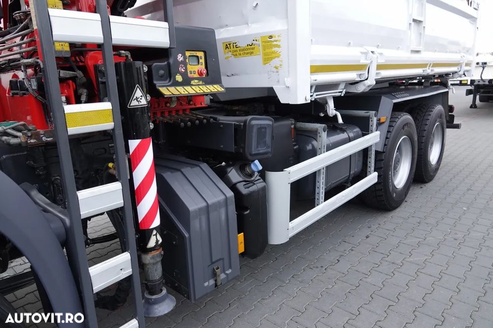 Mercedes-Benz AROCS 2636 / 6x4 / BASCULANTE / HIDROBOARD / + HDS FASSI F 175a / RADIO CONTROL / ROTATOR / EURO 6 / 2016 - 14