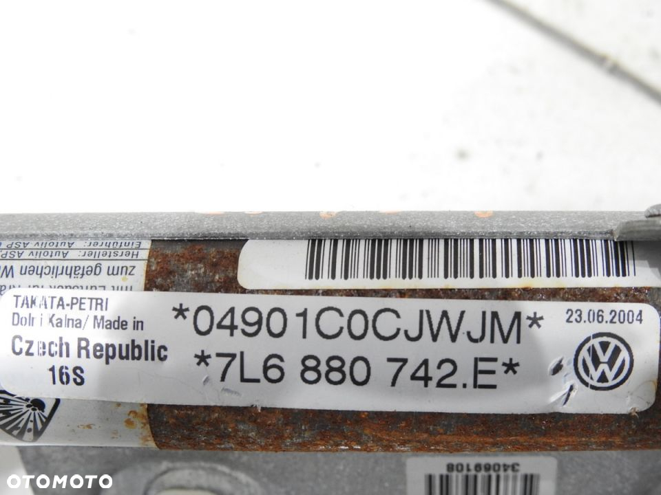 KURTYNA AIRBAG PRAWA VW TOUAREG I 7L6880742E - 8