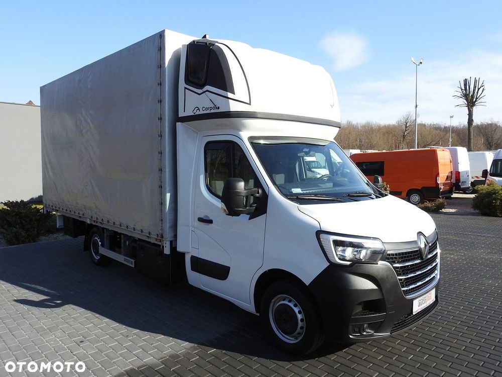 Renault MASTER  PLANDEKA 10 PALET WEBASTO TEMPOMAT LEDY PNEUMATYKA KLIMATYZACJA  165KM - 5