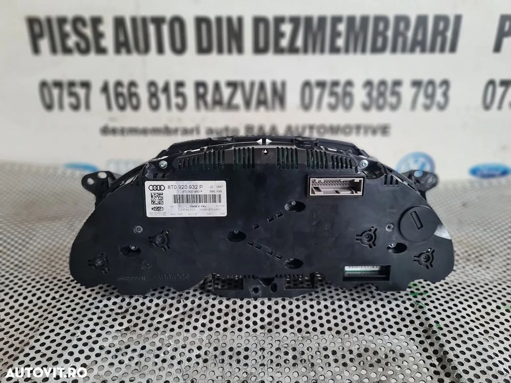 Ceasuri Bord Audi A4 B8 A5 2.0 Tdi Euro 5 Cod Motor CJC Cutie Automata NYM An 2012-2013-2014-2015 Cod 8T0920932P Volan Stanga Mic Defect Dezmembrez Audi A5 Facelift 2.0 Tdi Automat Motor CJC Cutie Automata NYM Volan Stanga Xenon Piele An 2012-2013-2014-2015 - 6