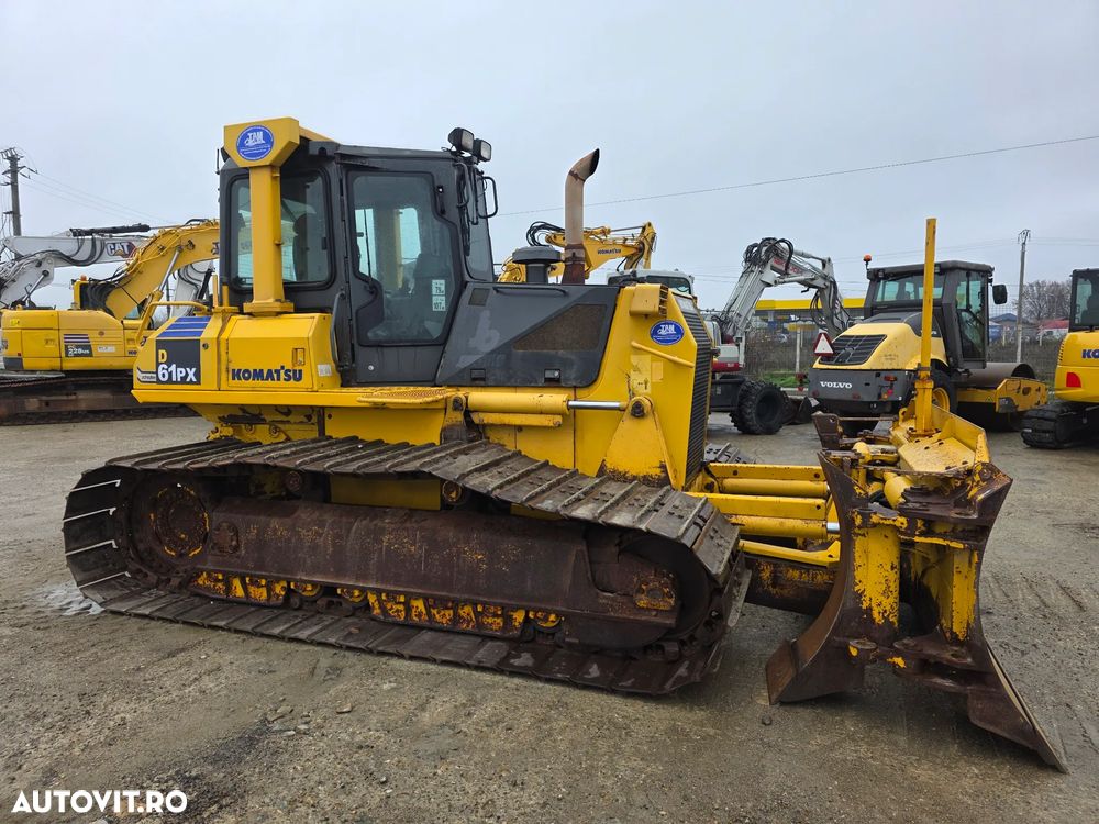 Komatsu D61 - PX15  buldozer lama 6 pozitii - 12