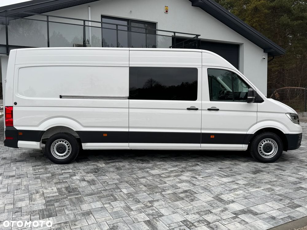 Volkswagen Crafter Brygadowy 7 osób / L4H2 / Oryginalna zabudowa VW / 2.0 TDI 140km / EURO6 / Najbogatsza wersja / FULL LED / Automatyczna skrzynia biegów / FV 23% - 5