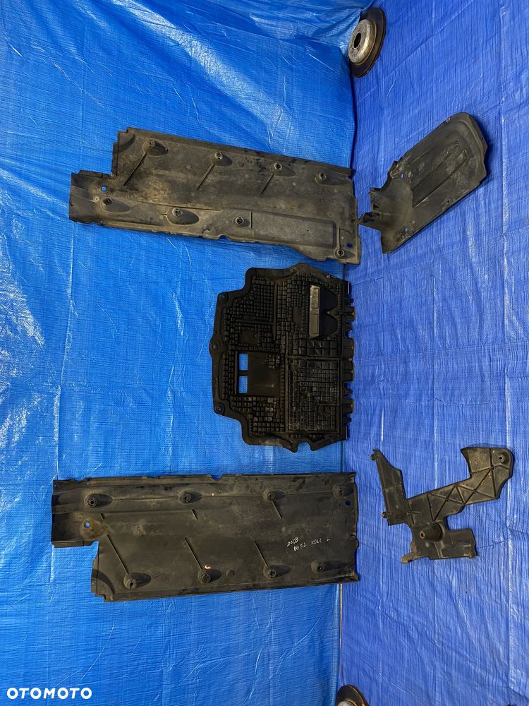 OSŁONA PŁYTA PODWOZIA LEWA PRAWA ŚRODKOWA ; POD SILNIK SKRZYNIĘ VW PASSAT B7 2010- ; 3C0825237H  3C0825201D  3C0825202  3AA825216C  3AA825102S ORYGINAŁ - 9