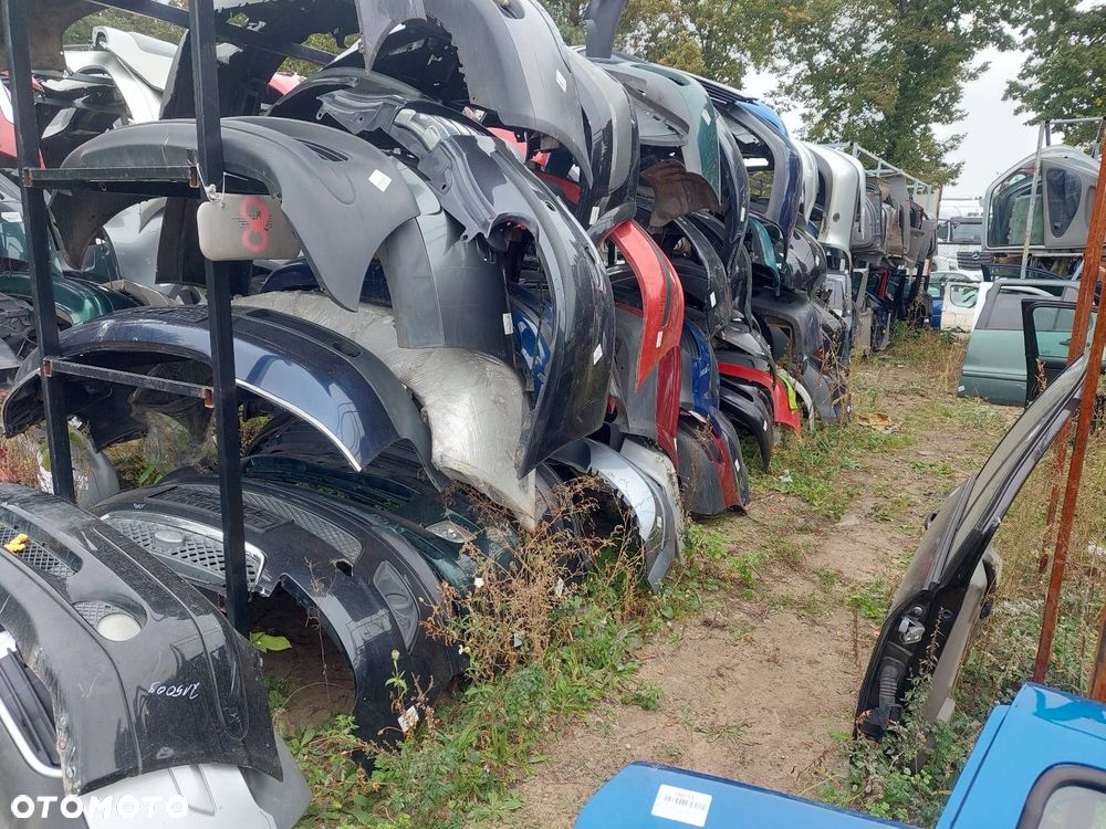 ZDERZAK TYŁ TYLNY RENAULT KANGOO I FL LIFT 0719 - 6