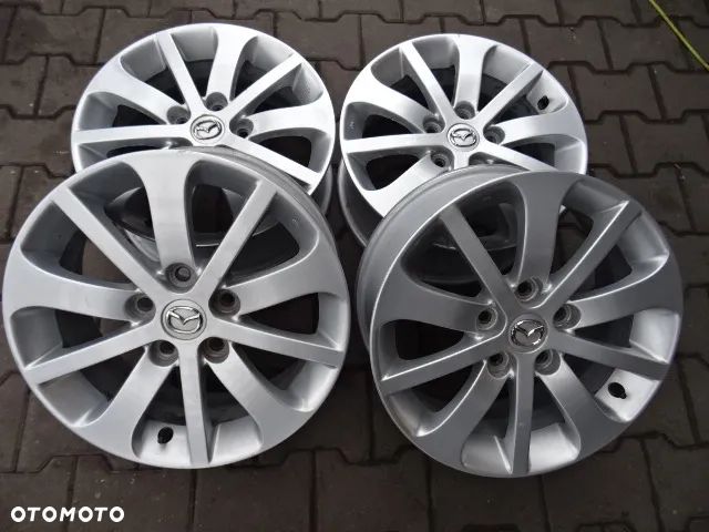 5x114,3 6,5Jx16 ET52,2 MAZDA Oryginalne felgi 16 - 1