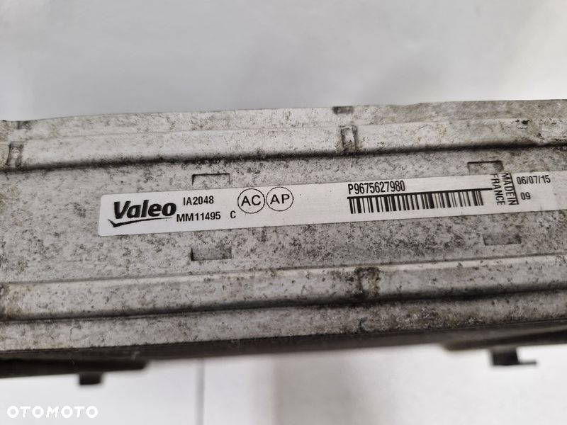 PEUGEOT 308 II 2 T9 2.0 HDI INTERCOOLER CHŁODNICA POWIETRZA 9675627980 - 3