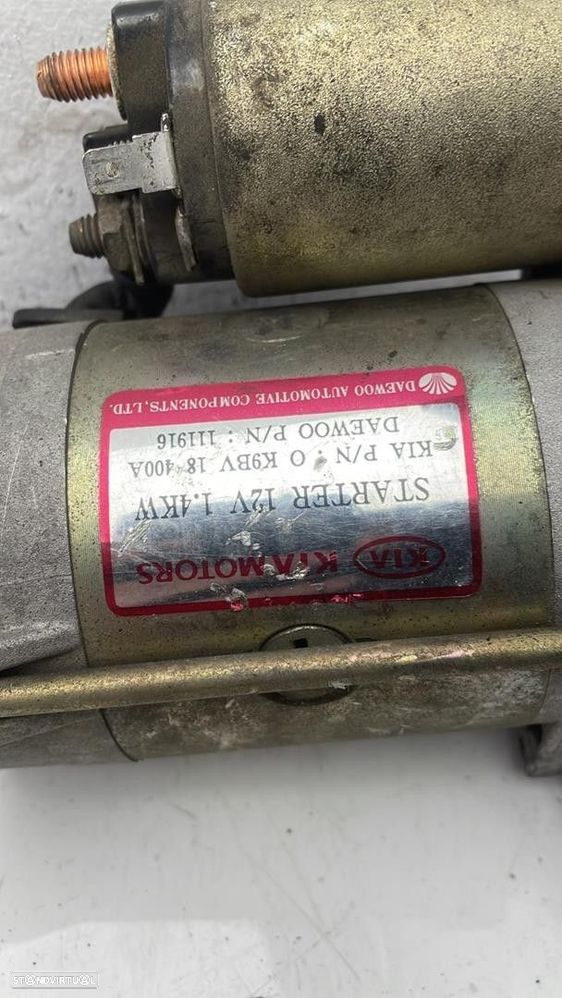 MOTOR ARRANQUE KIA CARNIVAL II 2002 - 2