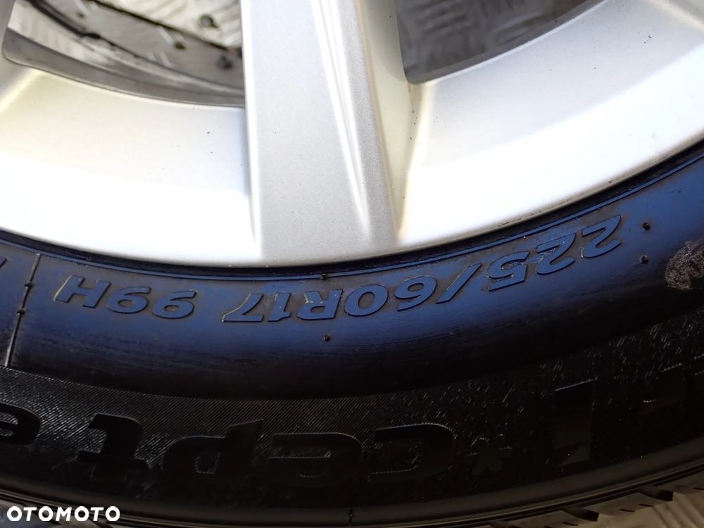 KOŁA FELGI ALUMINIOWE VW 7JX17 ET 43 5X112 5N0601025 S Z OPONAMI ZIMA 235/55/17 - 13