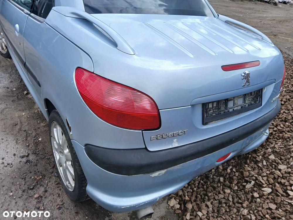 PEUGEOT 206 CC EYLC maska pokrywa silnika klapa bagażnika zderzak lampa reflektor pas przedni stop - 6