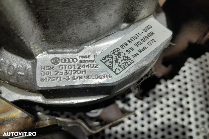 Turbosuflanta 847671-0003 / 04L253020H 847671-0003 / 04L253020H Seat - 5