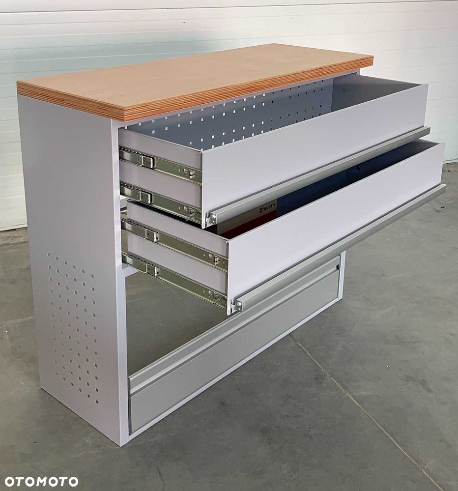 Zabudowa serwisowa busa/mobilny warsztat STÓŁ MODUŁ MS1 - 1