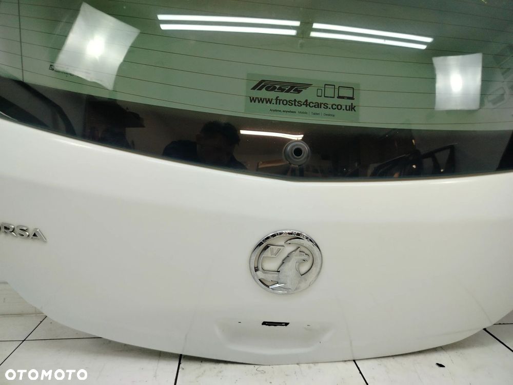OPEL CORSA D 5D OPC LINE 06R- KLAPA BAGAŻNIKA TYŁ TYLNA Z474 - 4