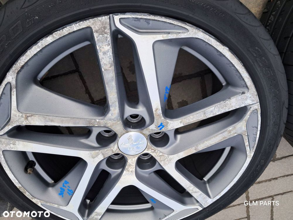 peugeot 308 ii t9 felgi aluminiowe 18" 5x108 et 48 9677989877 - 13