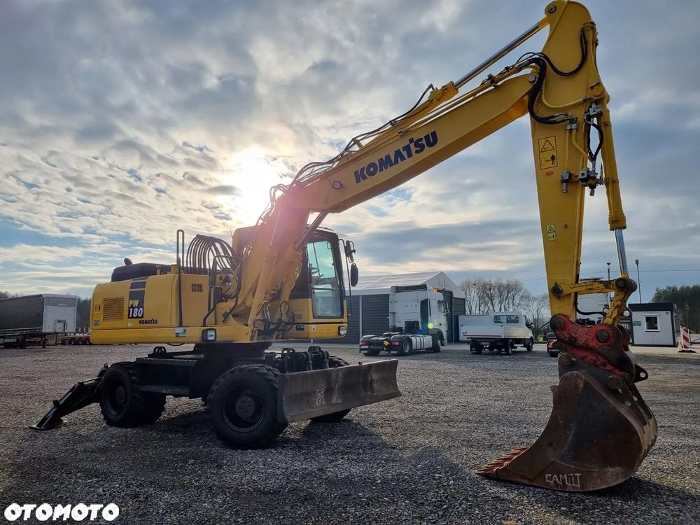 Komatsu PW180 Koparka 19t Kołowa Super Stan Zadbana - 4