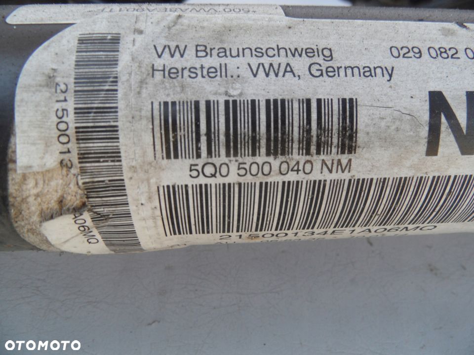 OŚ TYLNA ZAWIESZENIE TYŁ VW GOLF VII AUDI A3 8V - 4