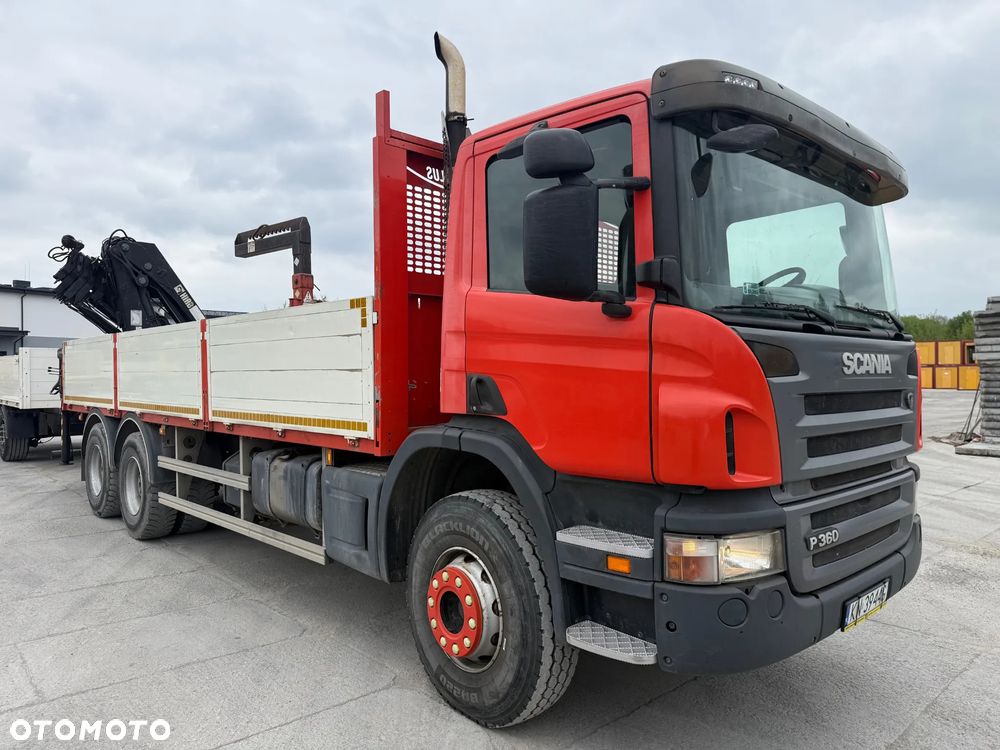 Scania P360 ZESTAW / 6x4 / HIAB 211 / Stan NOWY / - 16