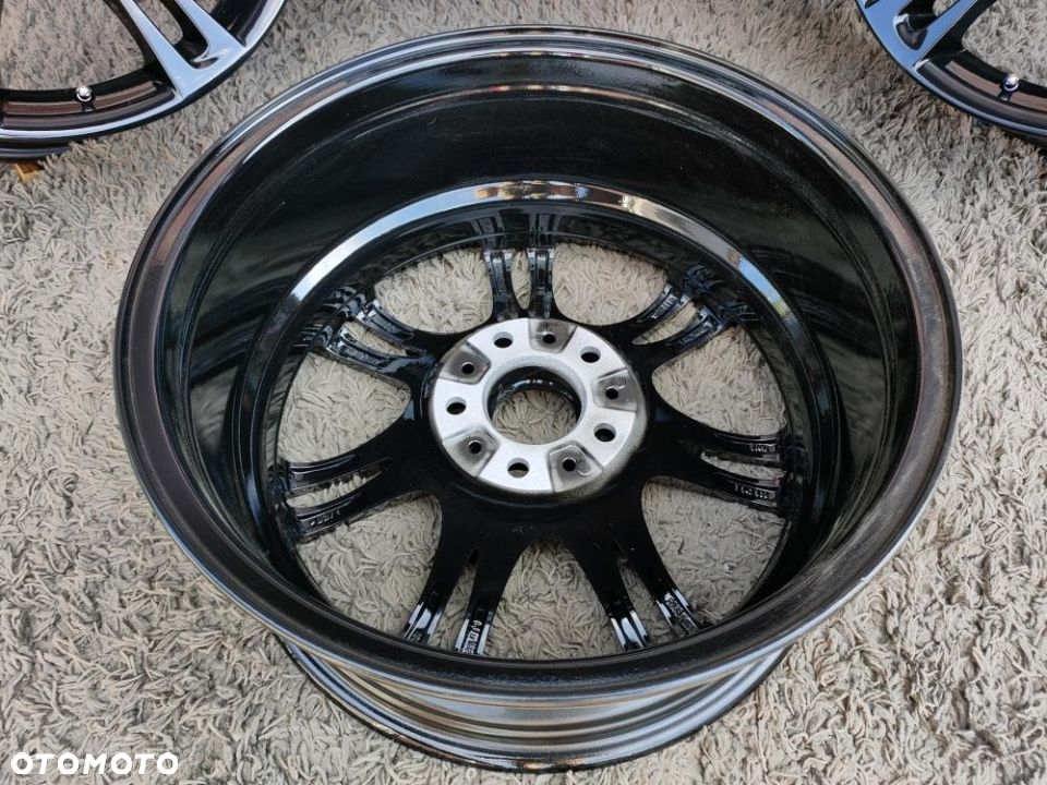 czarne felgi BMW 5x120 18 M pakiet F10 8j ET30 9 ET44 Styling 350 F10 F12 F06 5 GT E90 F01 E46 E60 260 270 - 31