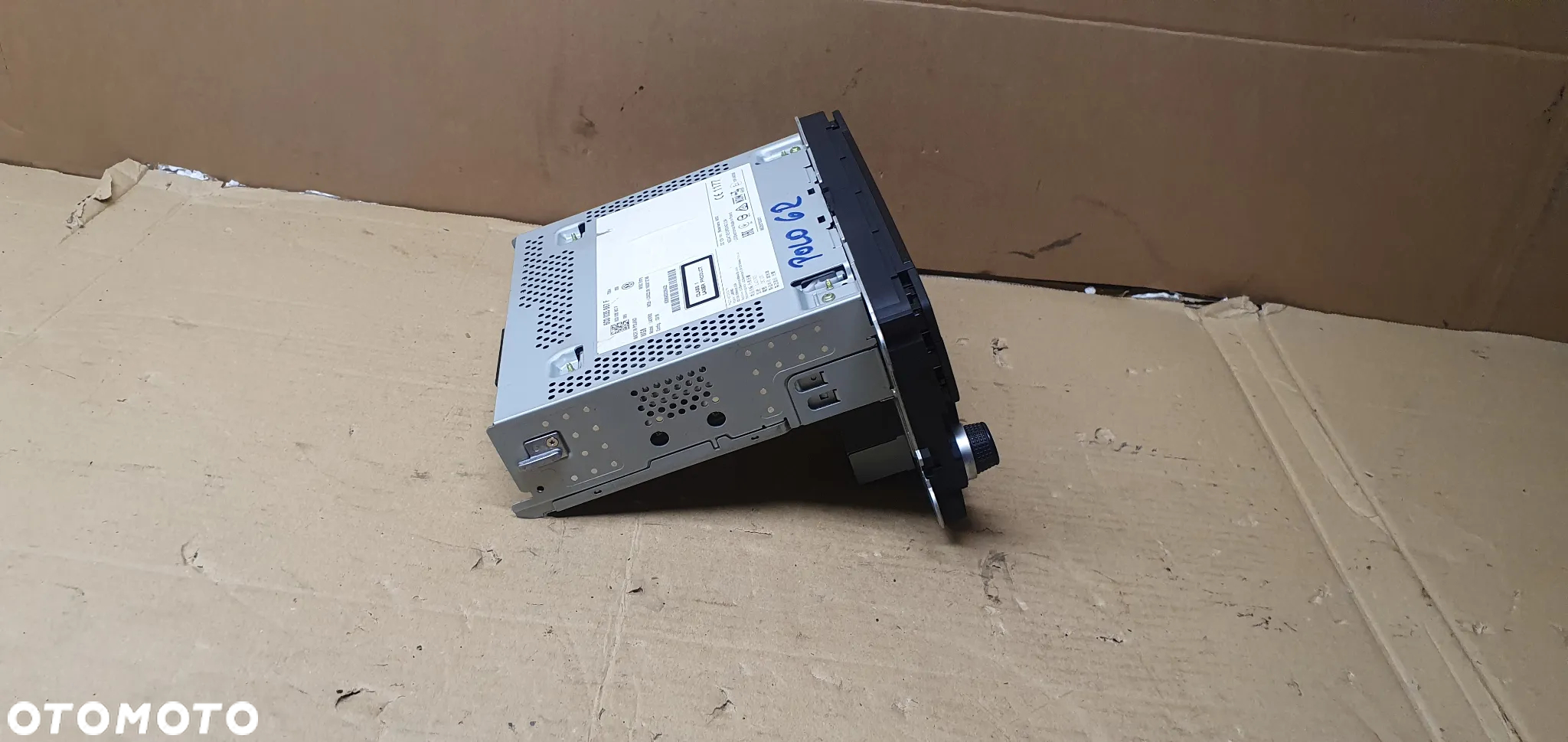 Radio radioodtwarzacz oryginał BDB KOD VW Polo V 6R 6C0035867F - 6
