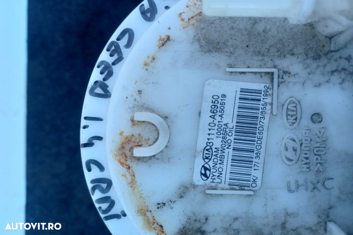 Pompa motorina din rezervor 31110-A6950 10001-A50519 Kia Ceed 2 [face - 4