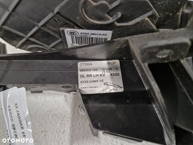 jaguar xf i x250 zamek drzwi lewy tył 10 pin keyless 8x23-24995-ae 8x2a-26413-ad - 3