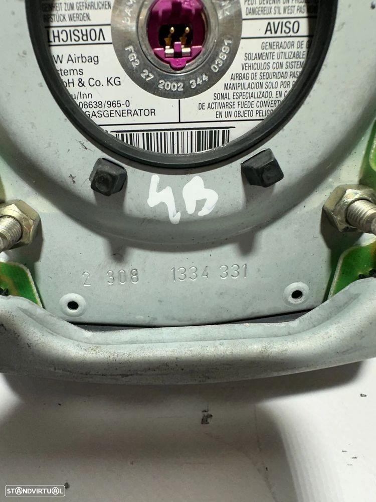 .Airbag Volante Guiador Original Audi A4 A6 23081334331 1997 - 2008 - 8