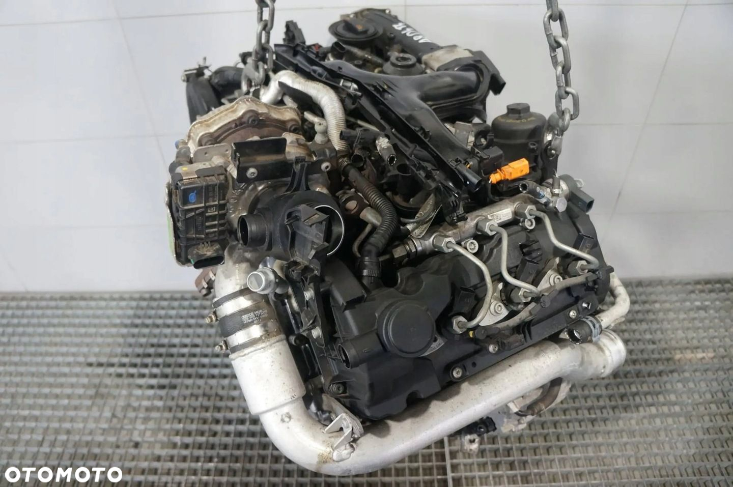 SILNIK KOMPLETNY OSPRZĘT POMPA WTRYSKI AUDI A8 D4 3.0 TDI CDT - 8