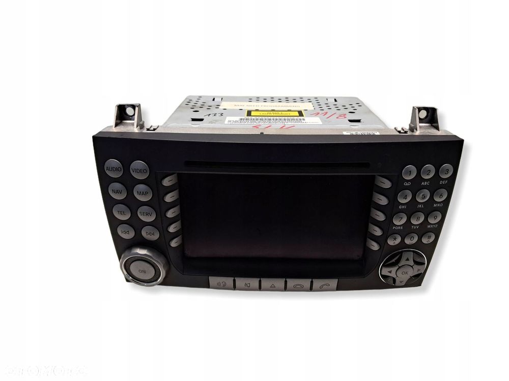 mercedes-benz slk r171 radio nawigacja a1718202989 be9001 - 1