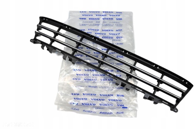 VOLVO S80 środkowa kratka chrom zderzak przód OE 31323989 - 1