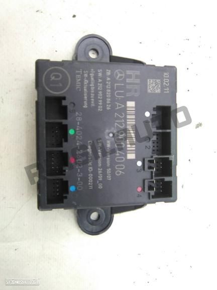 Módulo Confort Trás Direito A21290_04006 Mercedes E S212 Statio - 1