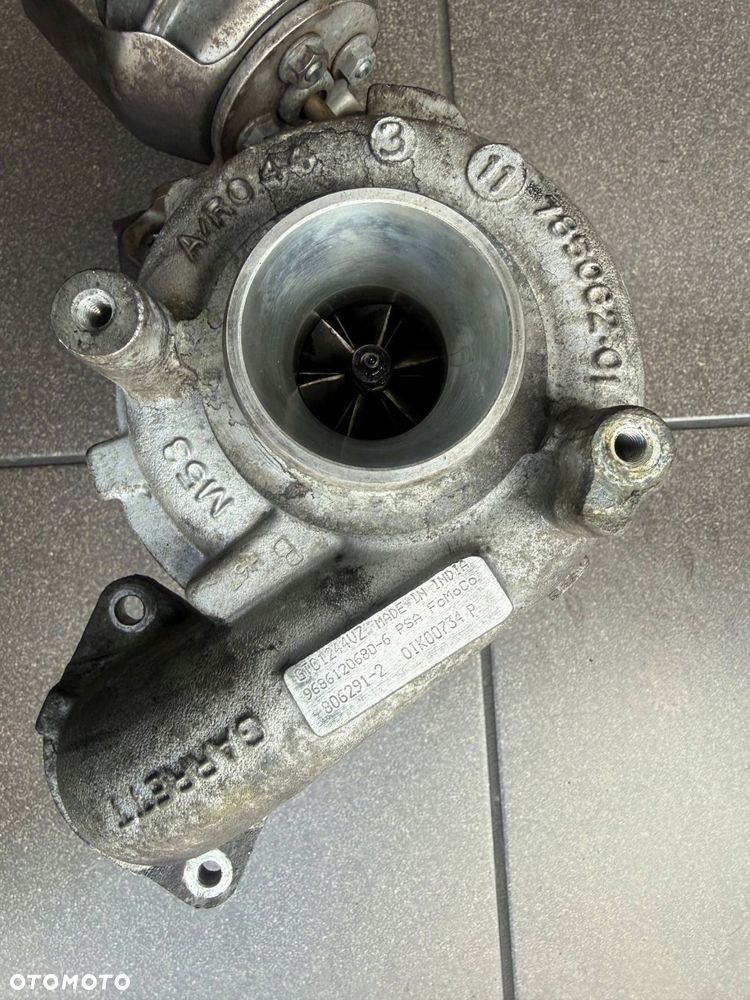 TURBOSPRĘŻARKA 1.6 HDI TDCI PEUGEOT CITROEN FORD 9686120680 - 3