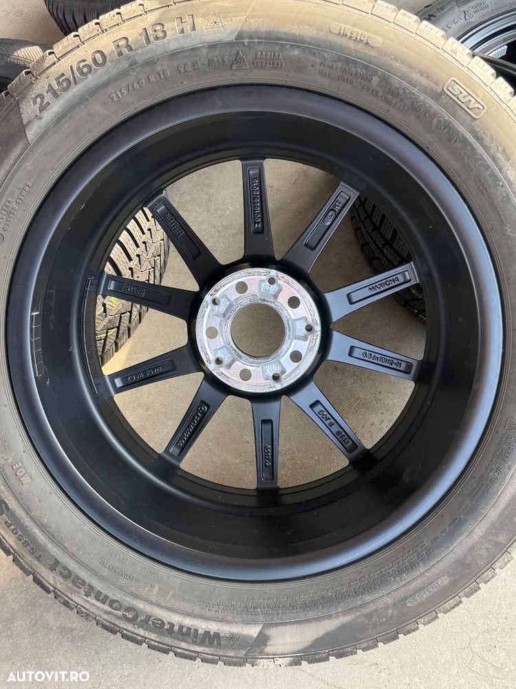 Vând jante originale Mercedes B-class pe 18” cu anvelope de iarnă - 7