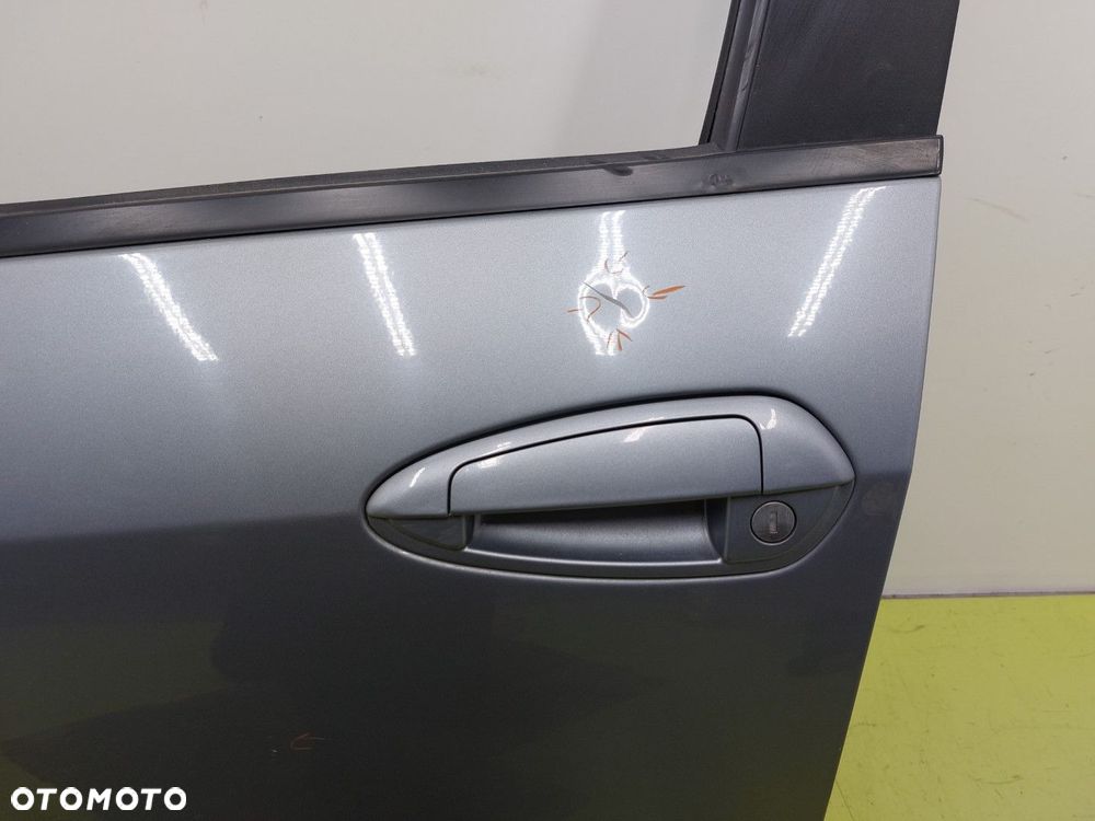 Drzwi przednie lewe przód Fiat Grande Punto 2005-2009 5DRZWI SREBRNE - 3