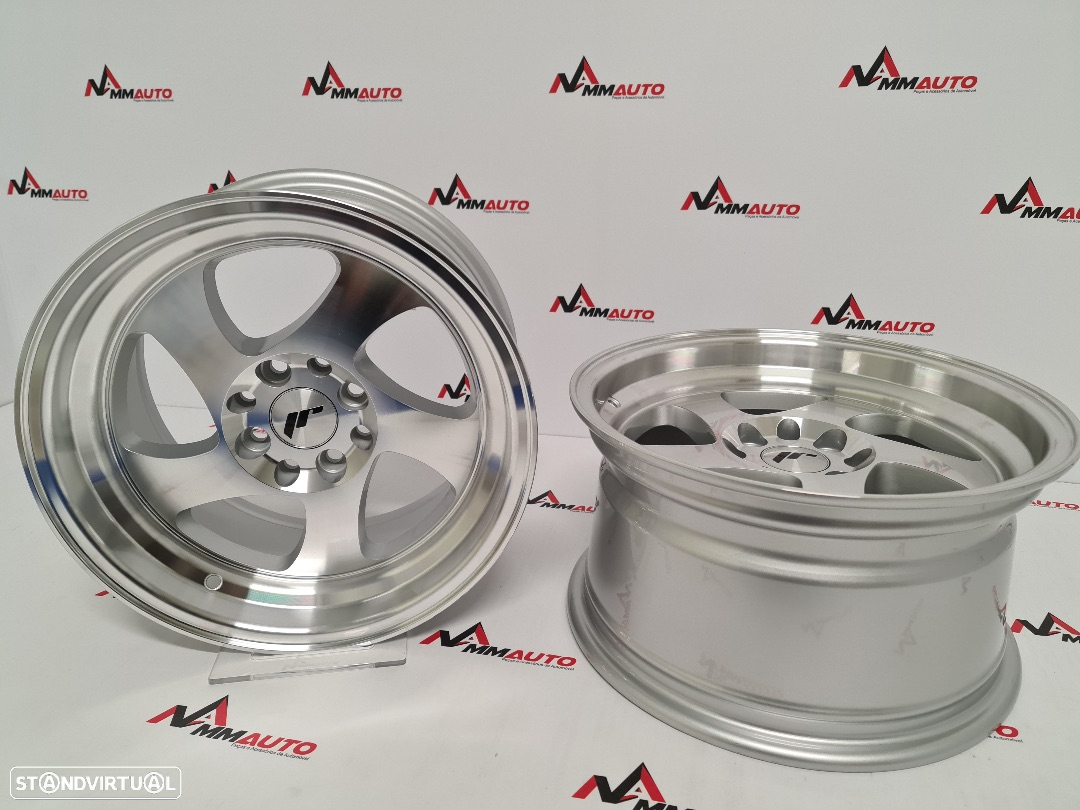 Jantes Japan Racing JR15 Machined Silver 15 - 5