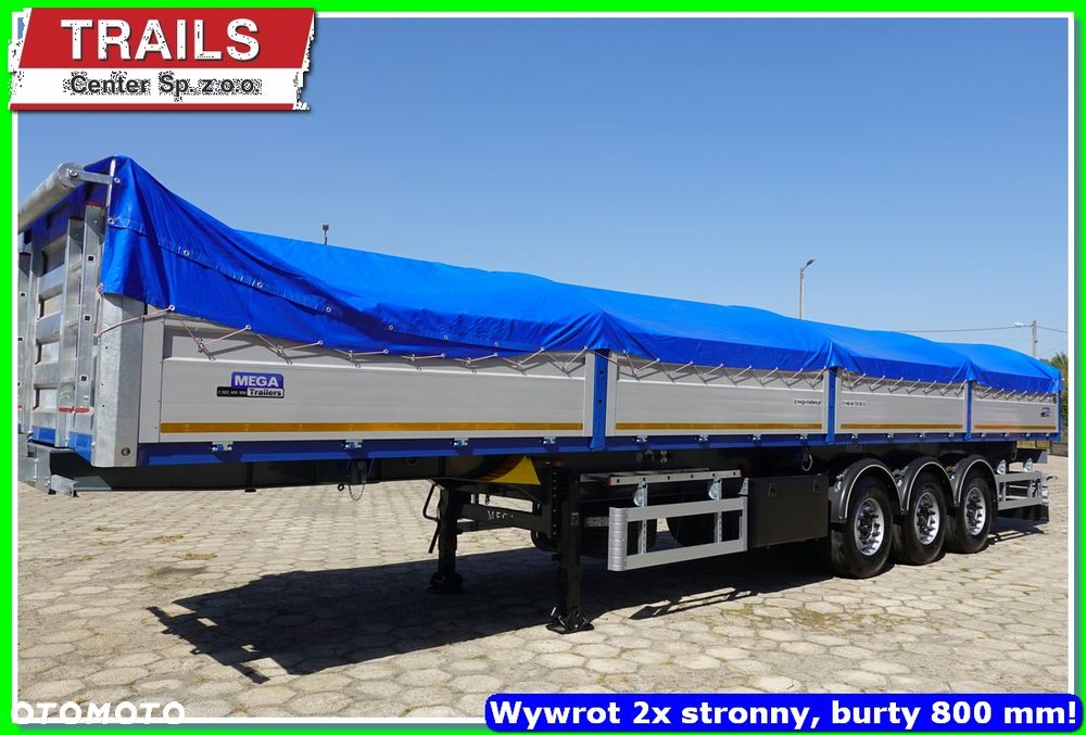 Inny Wywrotka 2x strony, platforma 12,60 m, burty ALUM 600/800 mm !!! - 10