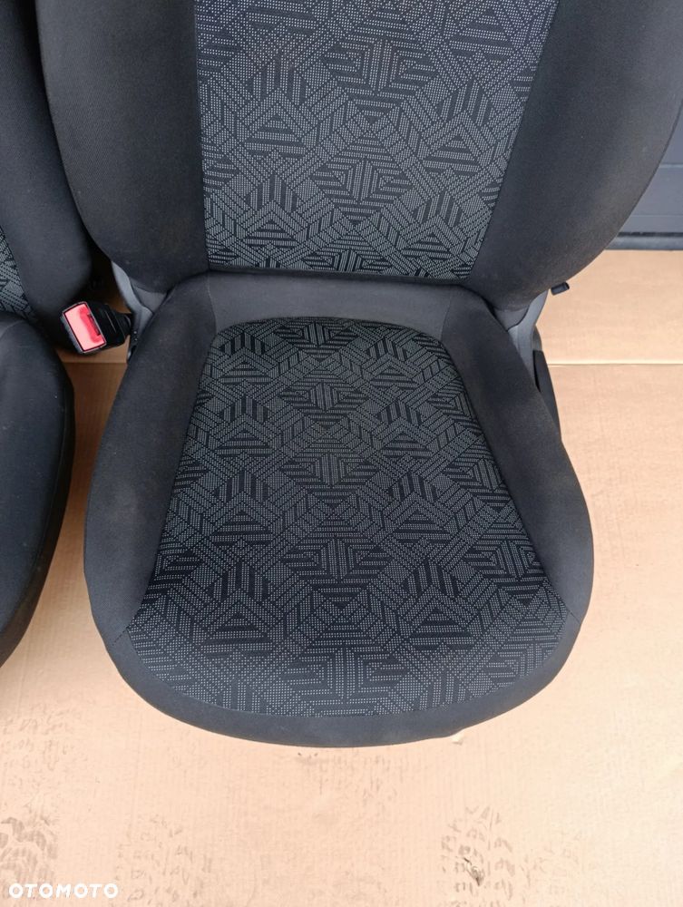 OPEL CORSA E 5D FOTELE SIEDZENIA KANAPA KOMPLET GRZANE - 8