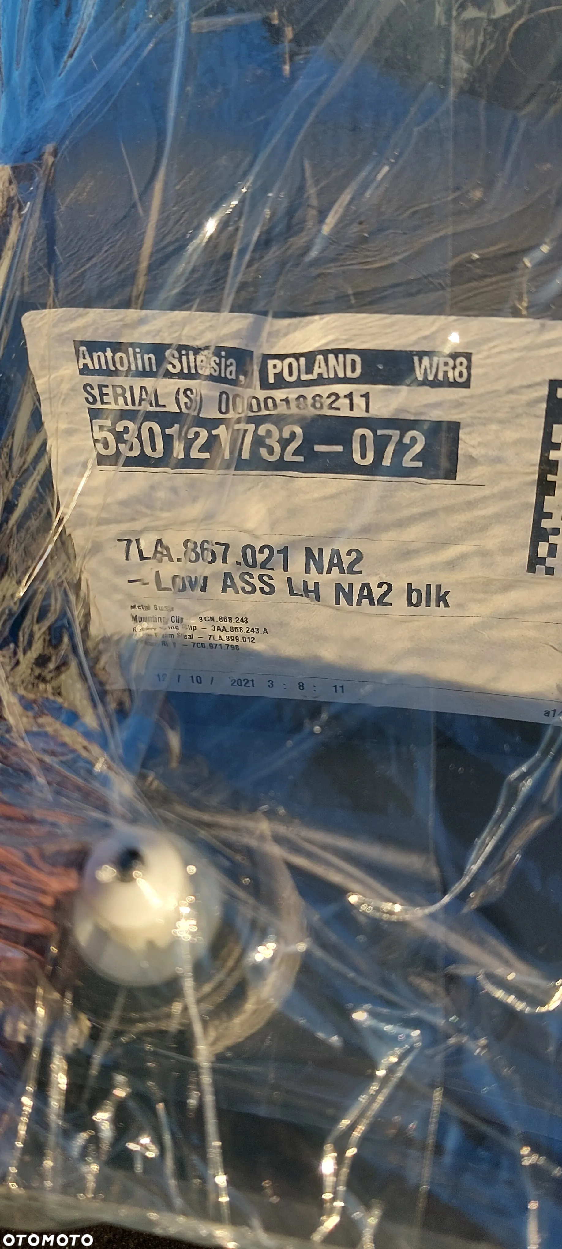 Tapicerka boczek drzwi lewa strona vw t 6.1 - 7