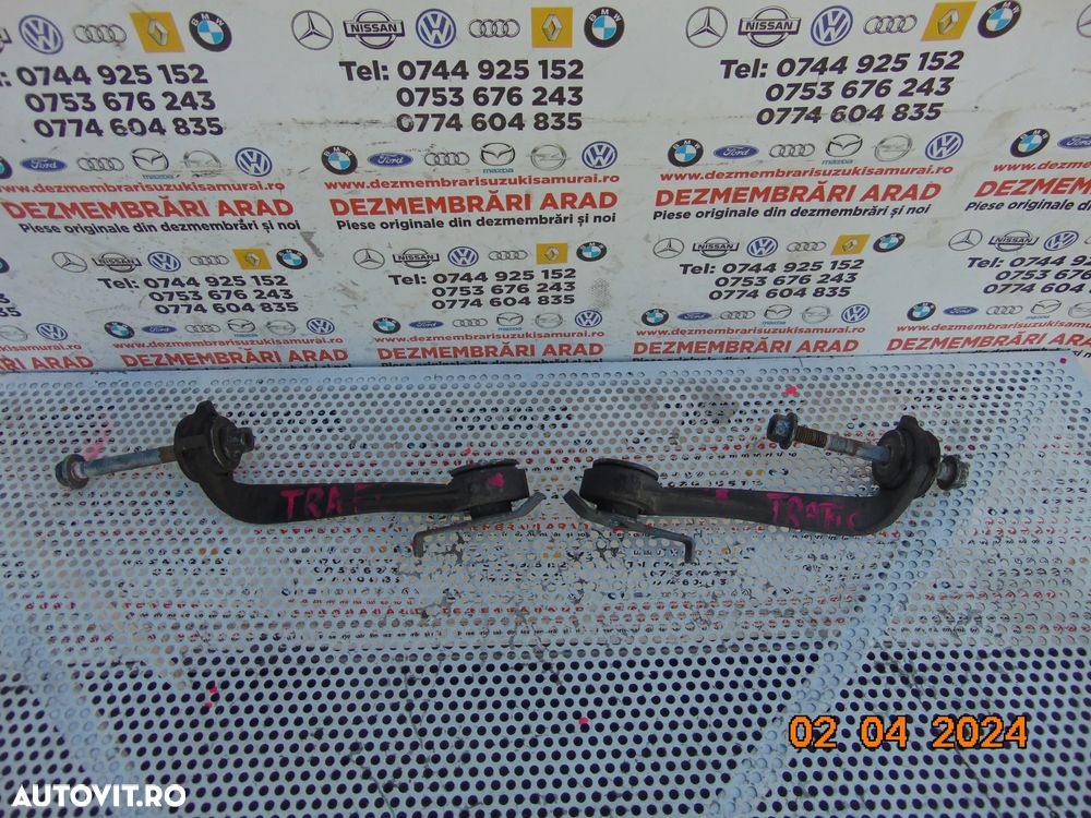 Suport jug motor Renault Trafic 2014-2022 Opel Vivaro suporti jug cadru motor bielete bieleta - 2