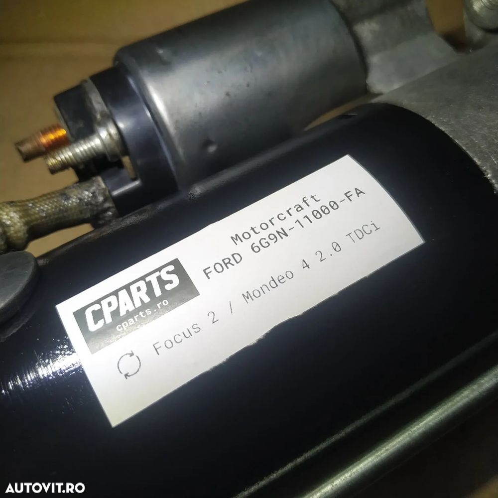 Electromotor Focus 2 / Mondeo 4 / Kuga 2.0 TDCi, 6G9N-11000-FA, 4M5T-11000-FD - 5