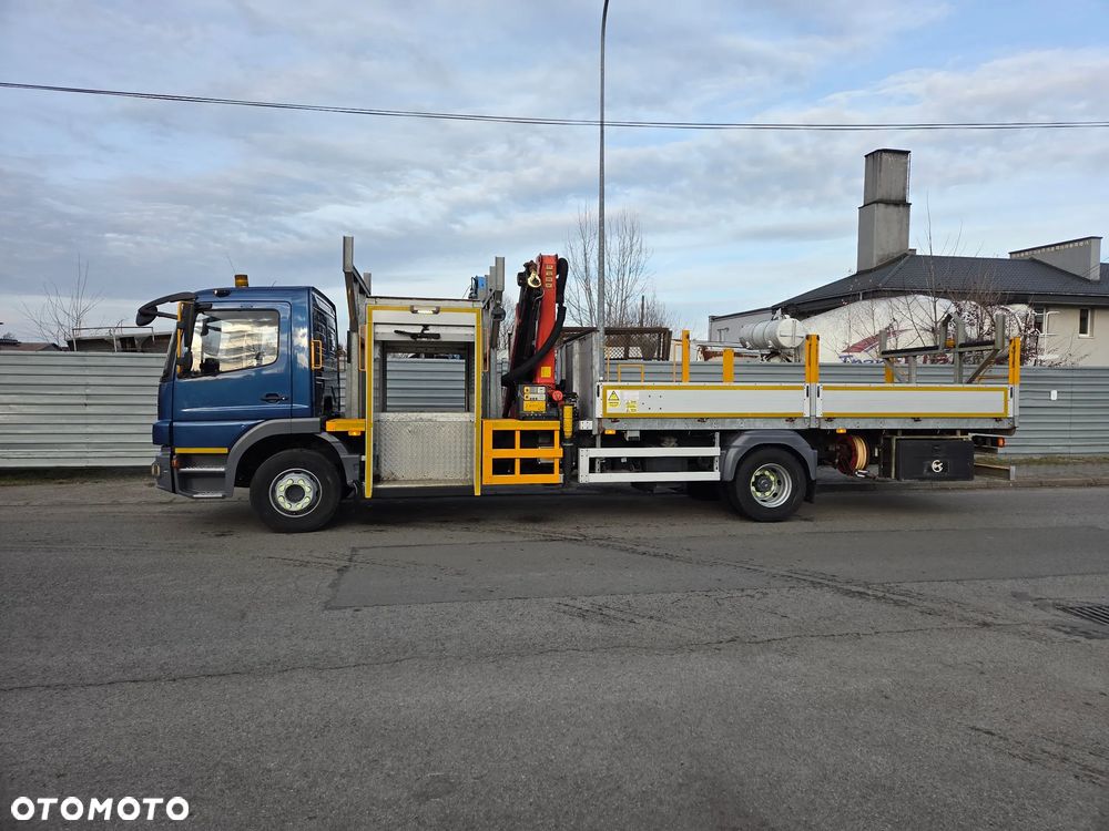 Mercedes-Benz ATEGO 1624 // PALFINGER PK12001 PILOT RADIOWY // 3 WYSUWY // HDS ŻURAW DŹWIG // 131.000km EURO 5 // MOŻLIWA ZMIANA ZABUDOWY - PRZEBUDOWA - 14