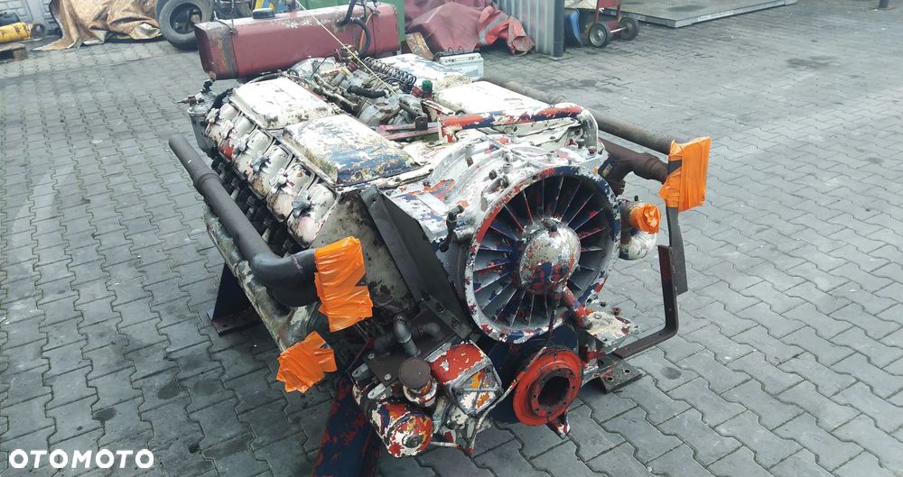 Silnik DEUTZ BF 12L714 BF12L714 F12L714 12L 714 Engine Agregat Przesiewacz Lokomotywa - 7