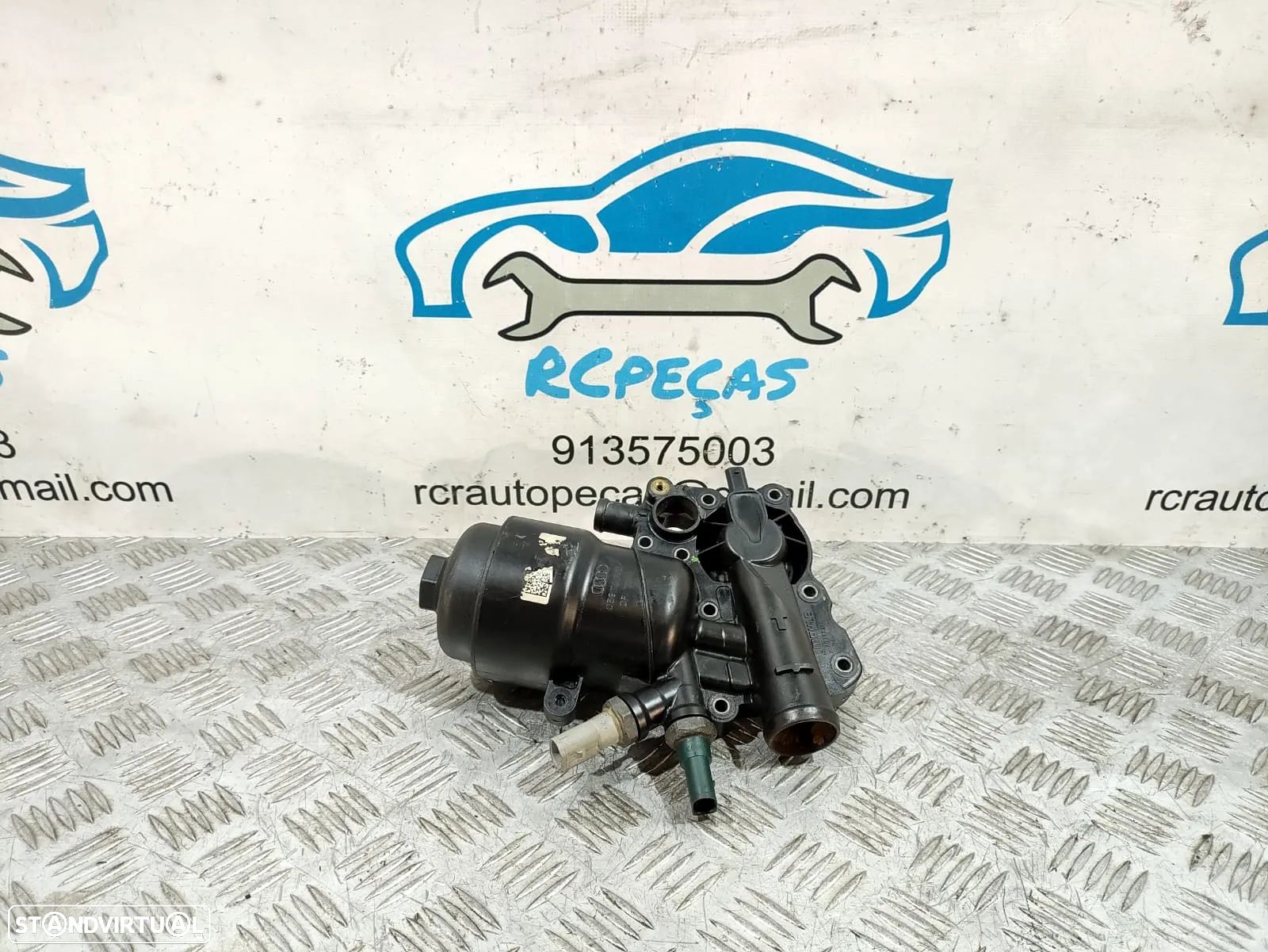 Suporte filtro de óleo de motor Audi 3.0 V6 24v 245cv CDU 059115389 059.115.389 70377288 - 1
