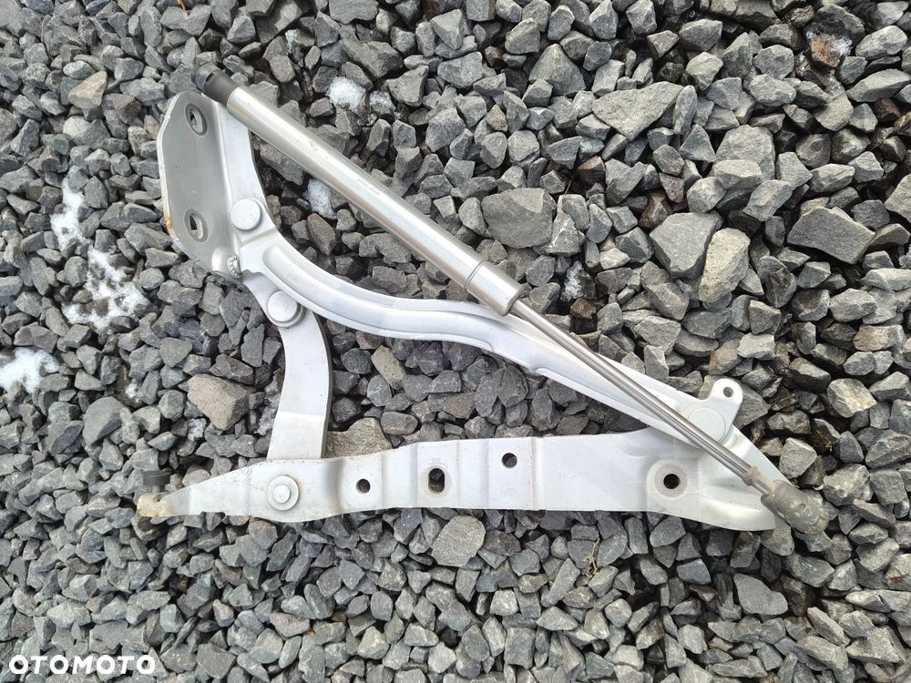 AUDI A8 D3 02-09 ZAWIAS Klapy Prawy Srebrny LY7W Bez Luzów - 3
