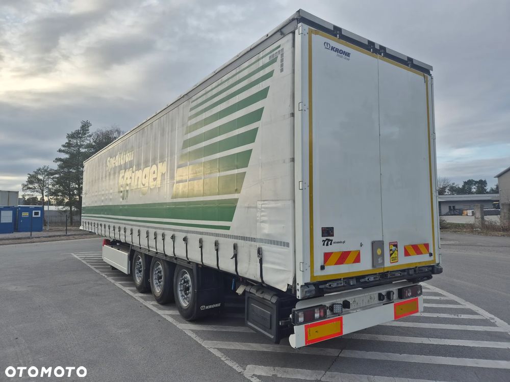 Krone BURTY podnoszona oś BEZ RDZY STANDARD / OPONY 70% / STAN BARDZO DOBRY / OD PIERWSZEGO WŁAŚCICIELA / PALECIARA / TOP / sprowadzona z Niemiec !! - 40