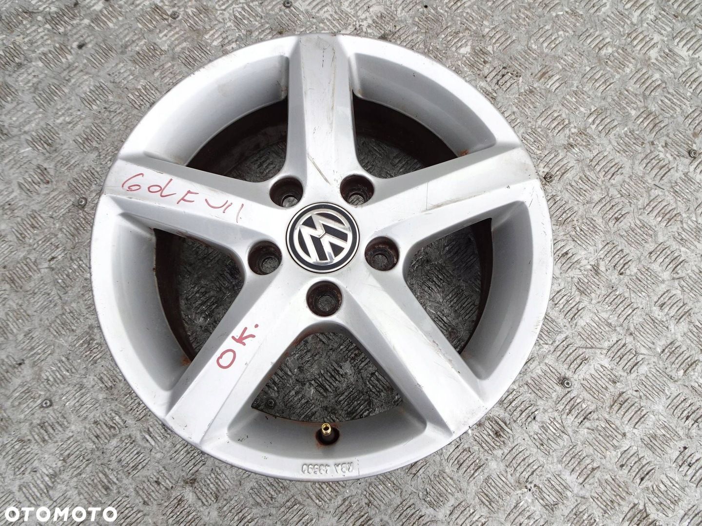 Alufelga Volkswagen Golf VII 15" 5x112 ET 43 - 1