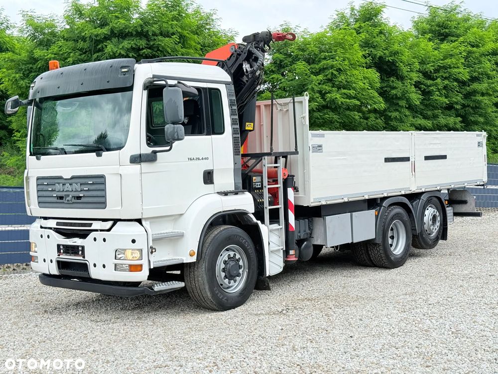 MAN * TGA 26-440 * 6x4 Hydrodrive * HDS Palfinger PK 20002 * Bardzo Dobry Stan - 2