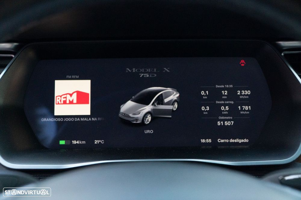 Tesla Model X 75D AWD - 21