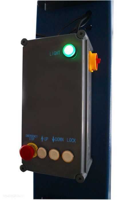 Podnośnik dwukolumnowy samochodowy z ramą 4T / 230V AUTOMAT - 7